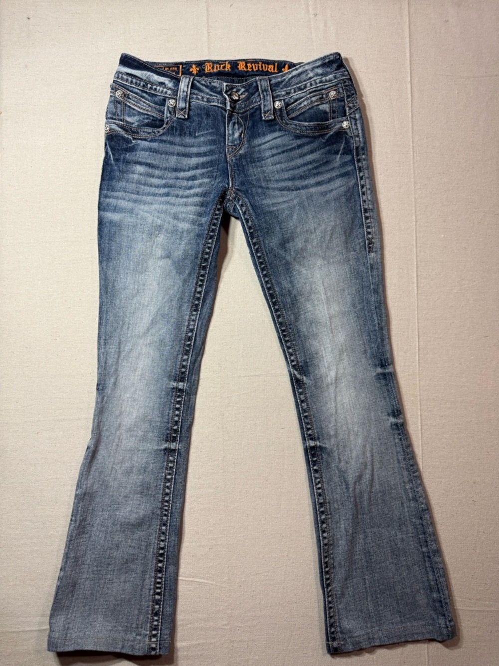 Rock Revival Gwen Boot‎ Jeans Women's Size 27